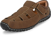 Men's Navy Fisherman Sandals - Olive