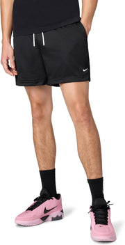 Dri-FIT HV1880 Men's Mesh Basketball Shorts (5") - BLACK/(WHITE)