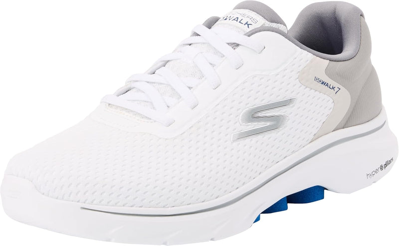 GO WALK 7 mens SHOES - WHITE/GRAY