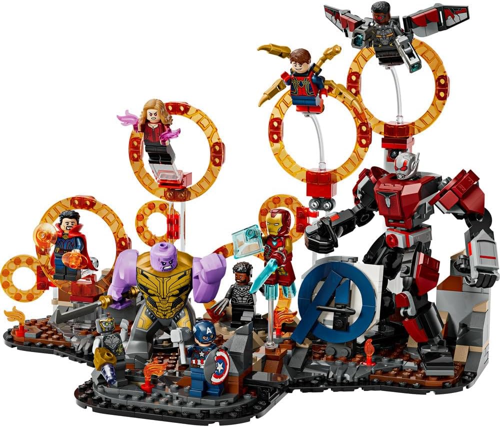 Marvel Avengers: Endgame Final Battle 76323 Building Toy, Thanos Figure, Ant-Man Mech & 9 Minifigures, Play Set, Gift for 10+ Year Old Boys & Girls, 621 Pieces – image 9