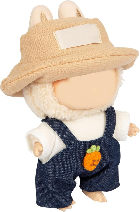 KASTWAVE Doll Clothing Set for 17cm Collectible Dolls, Compatible with Labubu Plush Doll, Fits Most 17cm Doll Accessories, Gift for Girls & Kids ( No Doll Included )