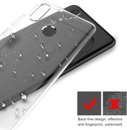 Huawei Nova 3E Case, Smooth Silicone Back Case Cover for / P20 Lite, Clear