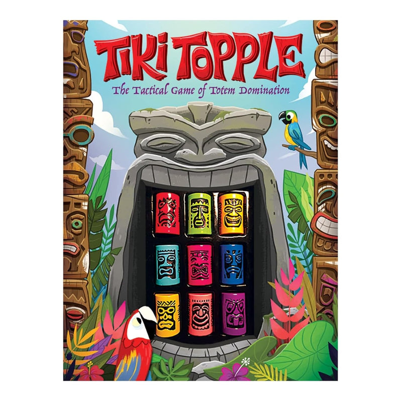 Gamewright Tiki Topple Game, Multicolour