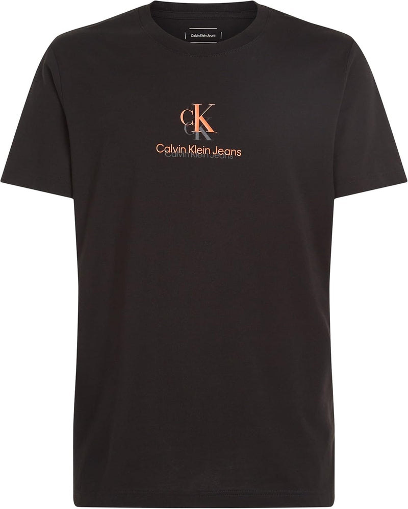 Calvin Klein Mens SHADOW LOGO TEE T-Shirts