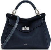 Women's Lucia Classic Top Handbag - Navy Blue