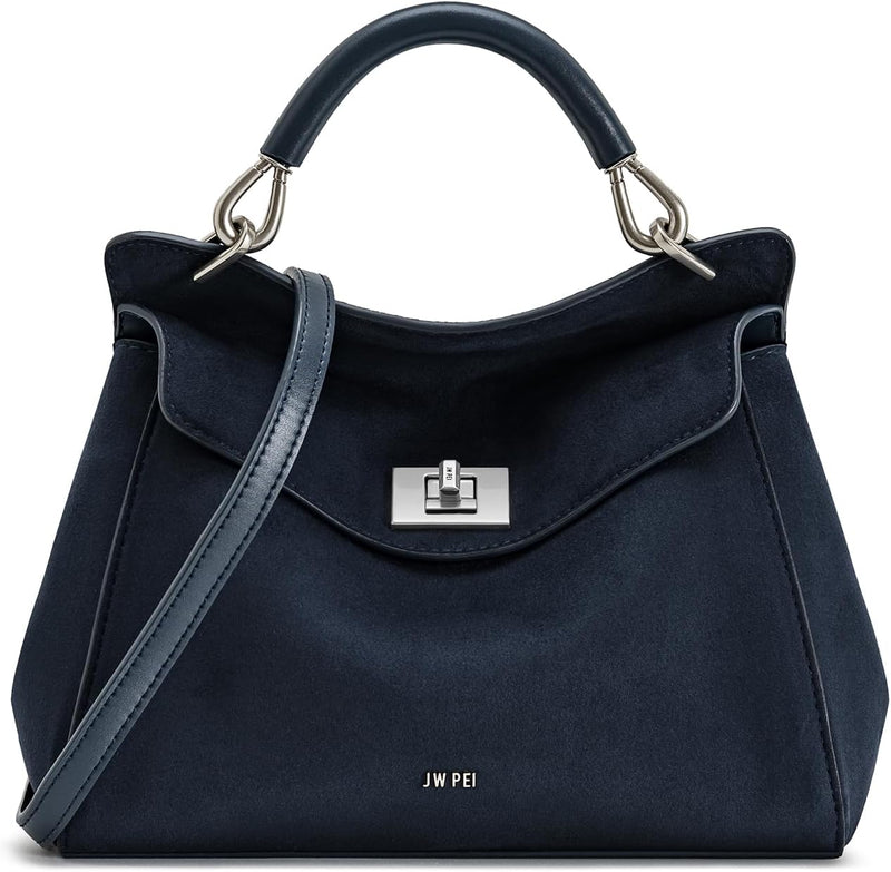 Women's Lucia Classic Top Handbag - Navy Blue