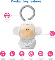 VTech BC8211 Myla the Monkey Baby Sleep Soother with a White Noise Sound Machine - Monkey