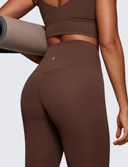 CRZ YOGA Women's Butter Luxe Leggings 25 Inches - High Waisted Buttery Soft Comfort Lounge Leggings
