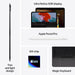 Apple iPad Pro 11-inch (M4): Ultra Retina XDR display, 256GB, Landscape 12MP Front Camera/12MP Back Camera, LiDAR scanner, Wi-Fi 6E, Face ID, All-Day Battery Life, Standard glass - Silver (Renewed)