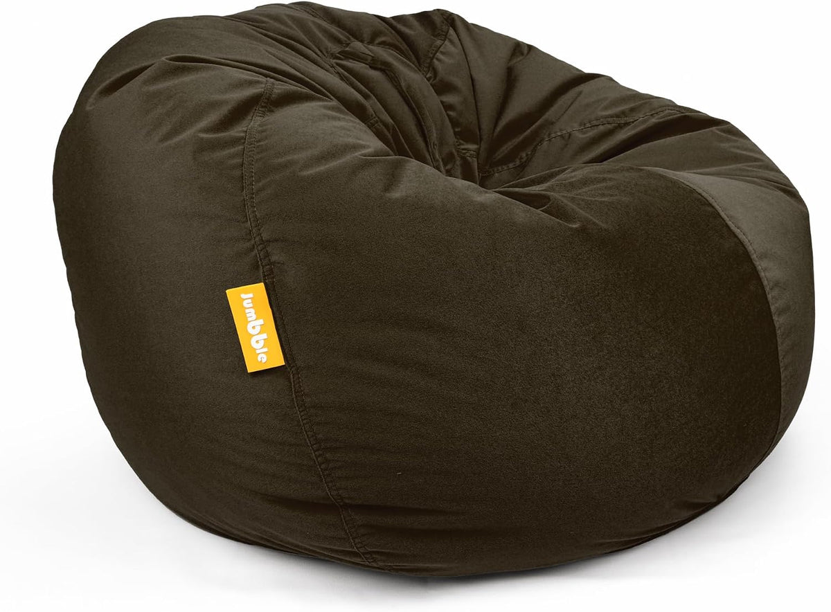 Nest Soft Suede Bean Bag with Filling Cozy Bean Bag Best for Lounging Indoor Kids & Adult Soft Velvet Fabric Filled with Polystyrene Beads (Dark Blue, Kids) – image 15