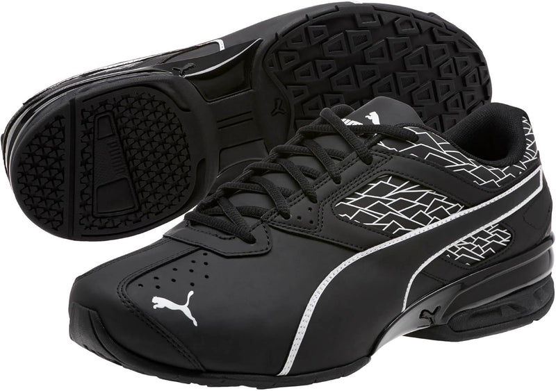 Men's Tazon 6 Fracture Fm Cross Trainer Shoe Black, 42.5 EU Wide