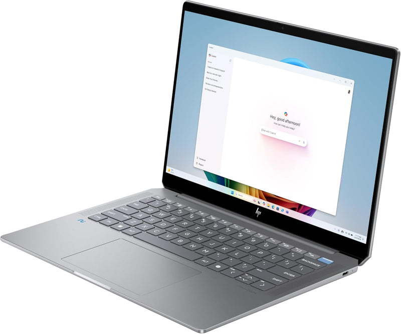 OmniBook Ultra Laptop 2025 Model 14" 2.2K Touchscreen 32GB RAM 1TB SSD Windows 11 Meteor silver Standalone 14-FD0002NE En-Ar Keyboard UAE Version