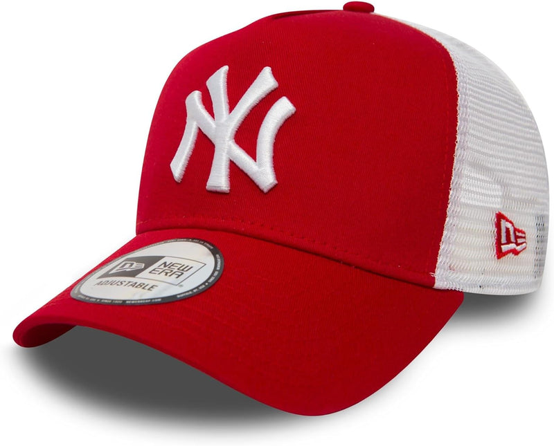 Men's Yankees Cap Yankees Cap (pack of 1) - One Size Scarlet/White