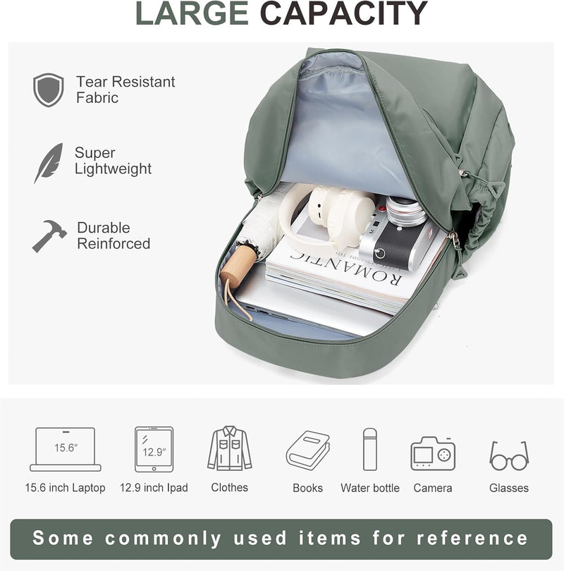 livbote School Backpack Teenager Backpack School Women Men Waterproof Lightweight Daypack Daypack Travel Backpack for Girls Boys