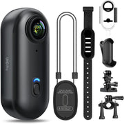 4k Action Camera,Mini Vlogging Camera,Small Body Camera with IPX7 Waterproof,Underwater Camcorder,Hands-Free POV Recording, Helmet Cam for Cycling, Motorcycle(32G Card)