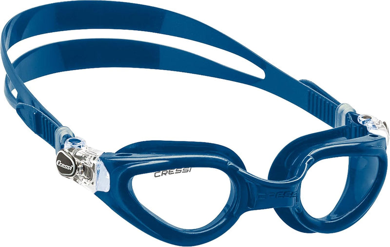 Cressi RIGHT GOGGLES BLACK/FRAME BLACK - Right Blue Metal