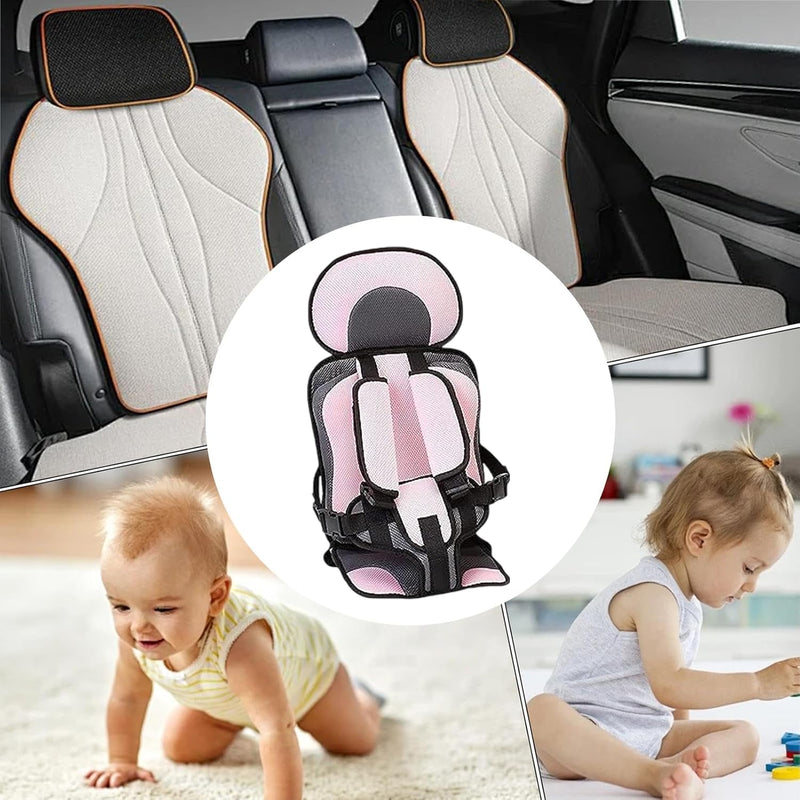 Booster Car Seat Foldable | Car Travel Booster Seat - Children Safety Accessories, Portable Golf Cart Toddler Chair -For Vehicle -Truck