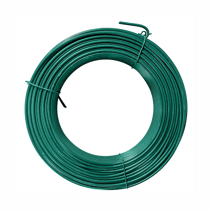 Aloud Creations PVC Coated Steel Wire Rope for Drying Clothes/ Clothesline, Length 20 Meter with 2 Plastic Hooks (Multi Colour) � Pack of 1