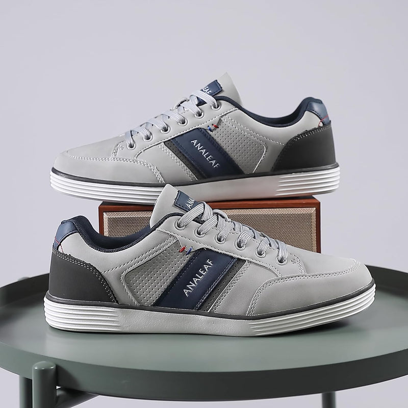ANALEAF Mens Casual Shoes Fashion Sneakers Dress Oxfords Comfortable Shoes