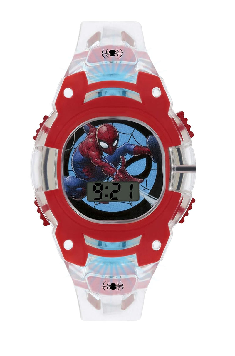 Marvel Spiderman Boys Digital Watch with PU Strap SMH4000