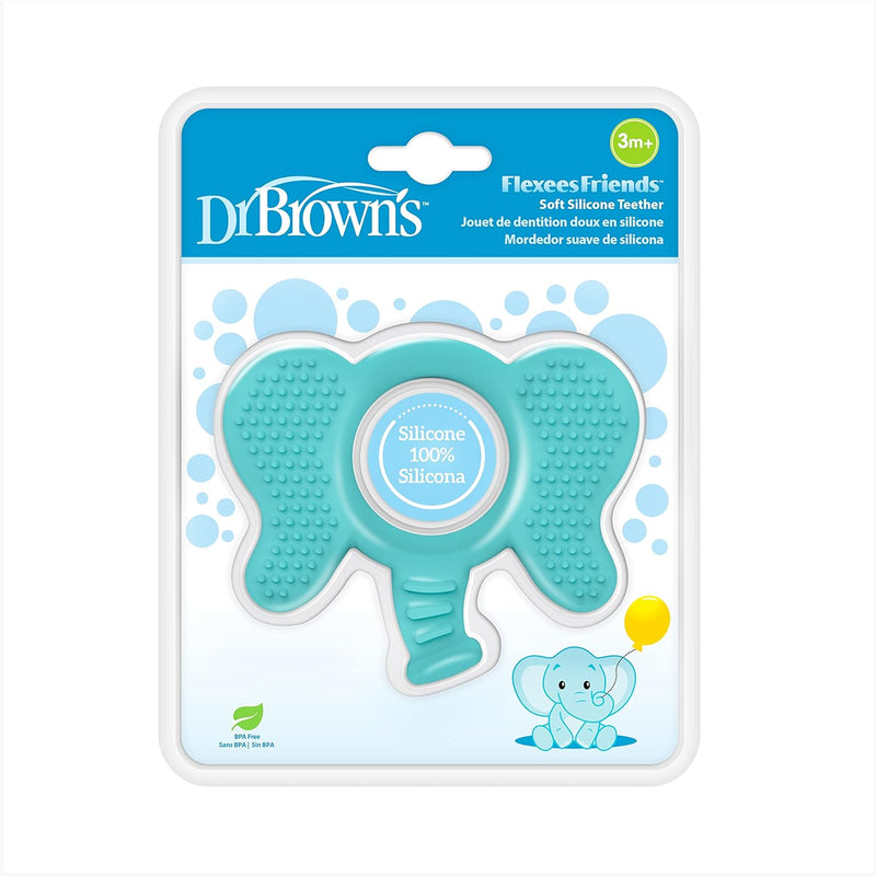 Dr. Brown's Ridgees Giraffe, Massaging Baby Teether, Designed by a Pediatric Dentist, BPA Free, 3m+
