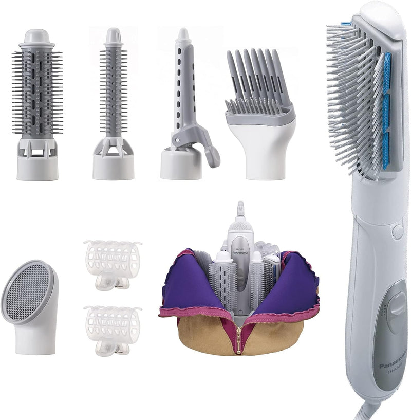 Eh-Ka11 Hair Styler, Blow Brush - 6 Attachments