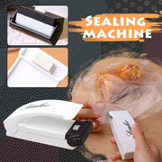 KASTWAVE Portable Mini Handheld Sealing Household Machine, Bag Sealer Mini Heat Seal for Food Storage, Handheld Kitchen Gadgets Sealing Resealer for Chip Bags, Plastic Bags, Snack Bags (1Pcs)