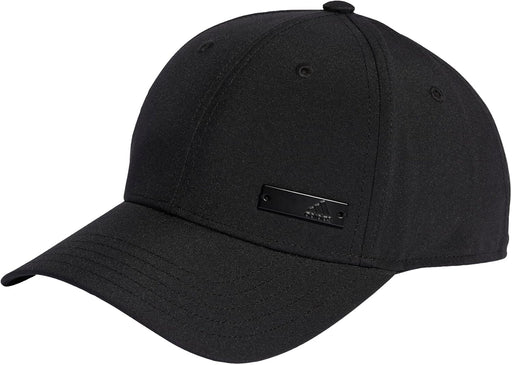Unisex Metal Badge Lightweight Baseball Cap - BLACK