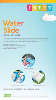 58849 - Inflatable Water Slide, 48.6 x 27.7 x 57.0 inches