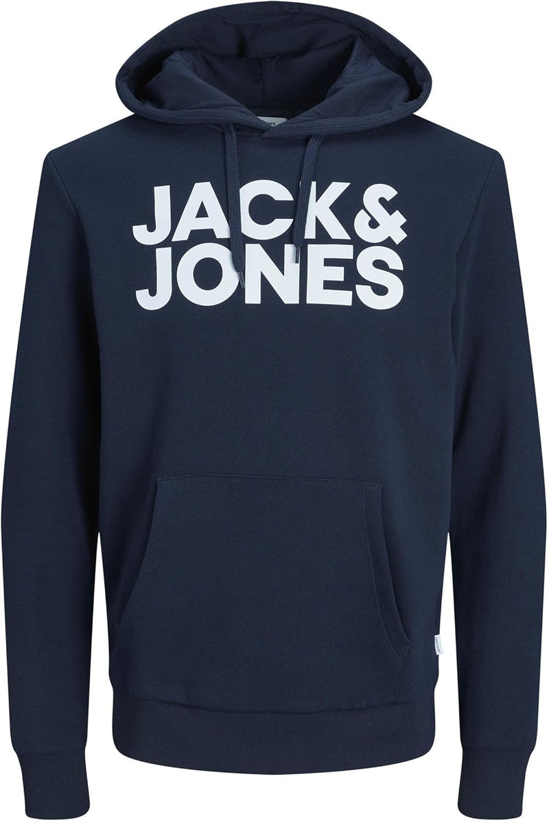JJECORP LOGO SWEAT HOOD NOOS 12152840 Sweatshirt For - Navy Blazer