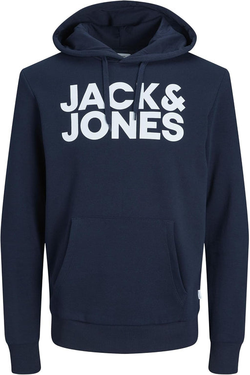 JJECORP LOGO SWEAT HOOD NOOS 12152840 Sweatshirt For - Navy Blazer