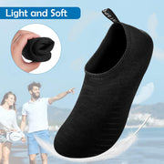 SKY-TOUCH Water Shoes for Women Men, Outdoor Beach Shoes Swimming Aqua Socks Quick Dry Snorkeling Shoes Surfing Yoga Pool Exercise Water Shoes Size 34-45, Black