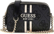 Womens Noelle Camera Crossbody Handbag - Coal Logo
