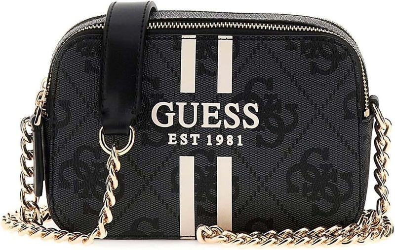 Womens Noelle Camera Crossbody Handbag - Coal Logo