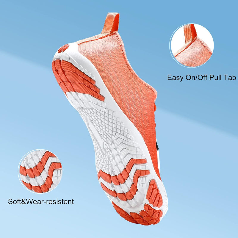 SYKT Water Shoes Mens Womens Quick-Dry Non-Slip Soft Barefoot Swimming Shoes Aqua Sports Outdoor Beach Surfing Diving Hiking Yoga Shoes
