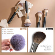 BS-MALL Makeup Brush Set Super Large Big Size Premium Foundation Synthetic Powder Concealers Makeup Brushes Cosmetic Brushes