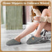 Anti-Skid Cozy Plush for Indoor Outdoor Slippers