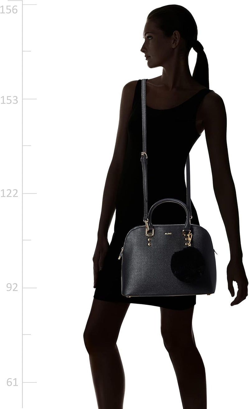 womens Galilini Dome Satchel Handbag (pack of 1) - Black