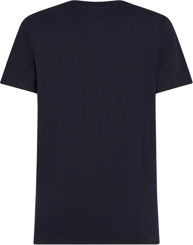 Tommy Hilfiger mens HILFIGER CENTER STACK TEE S/S T-Shirt