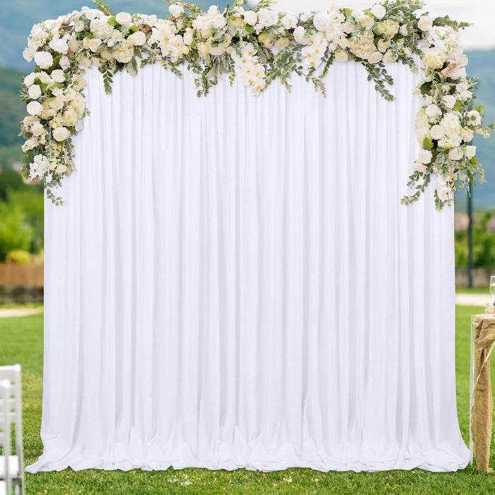 LuoluoHouse Shimmer Wall Panel Sequin Backdrop Panels 12 Packs-Iridescent Silver Backdrop for Graduation Anniversary Backdrop Wall Backdrops Engagement Decoration