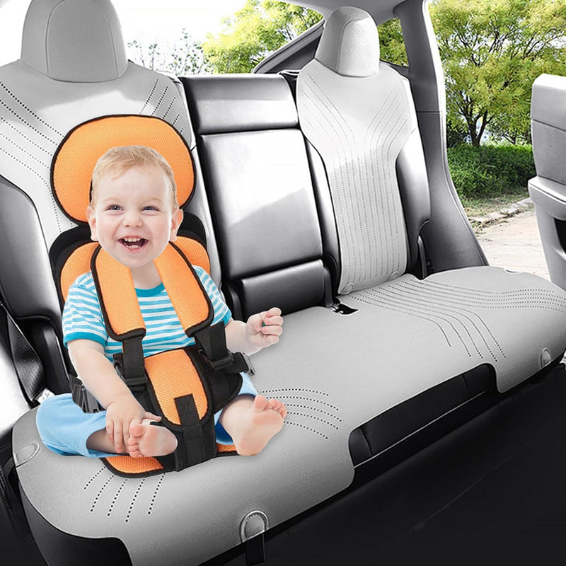 Booster Car Seat Foldable | Car Travel Booster Seat - Children Safety Accessories, Portable Golf Cart Toddler Chair -For Vehicle -Truck