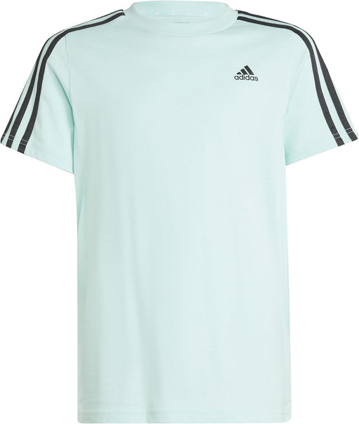 Unisex Child Essentials 3-Stripes Cotton T-Shirt - Seflaq/Black