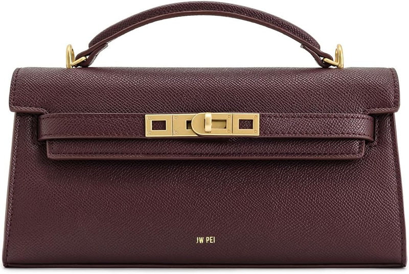 Women's Noor Top Handle Bag - Deep Burgundy