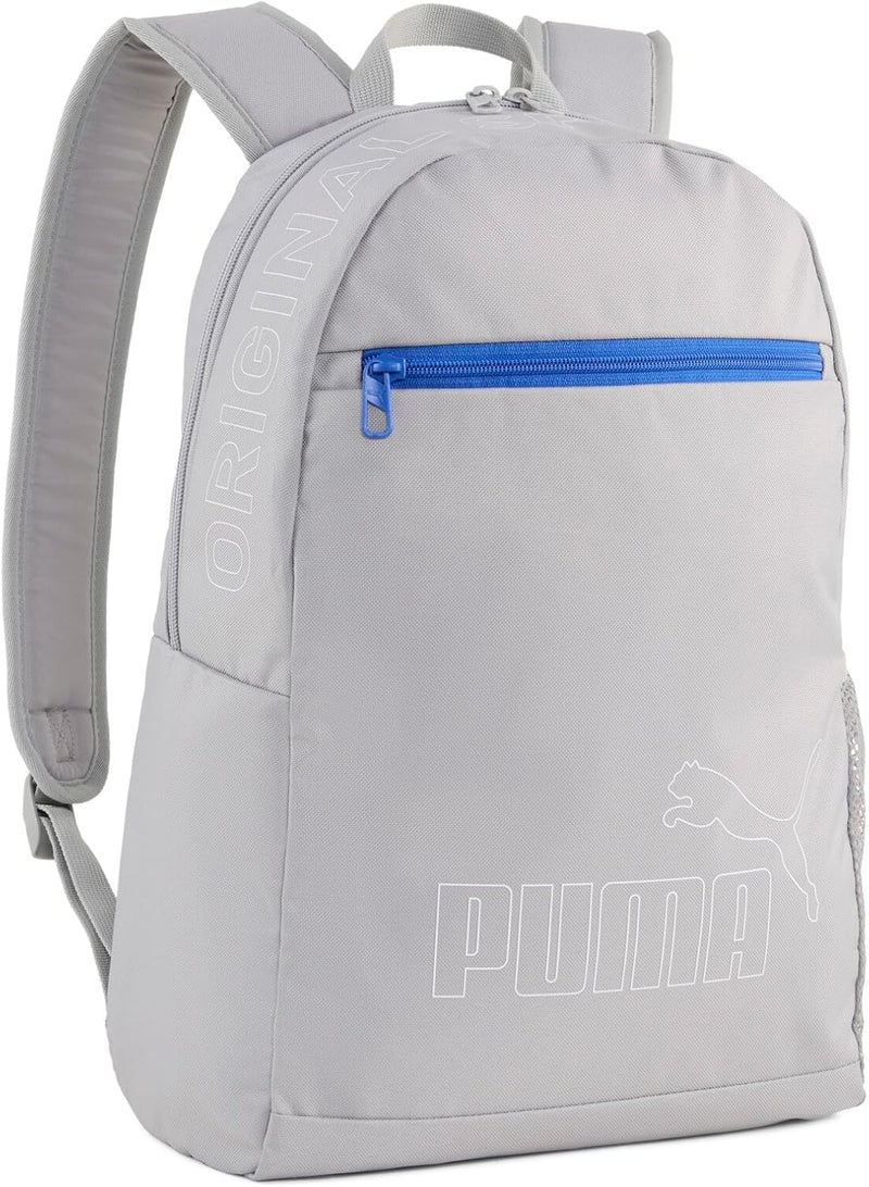 Mens PUMA Phase Backpacks - Gray Echo