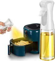 Oil Sprayer for Cooking, 200ml Olive Oil Sprayer Mister, Olive Oil Spray Bottle, Kitchen Gadgets Accessories for Air Fryer, Canola Oil Spritzer, Widely Used for Salad Making, Baking, Frying, BBQ