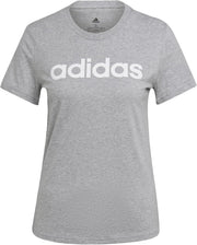 Womens Essentials Slim Logo T-Shirt T-Shirt - Grey