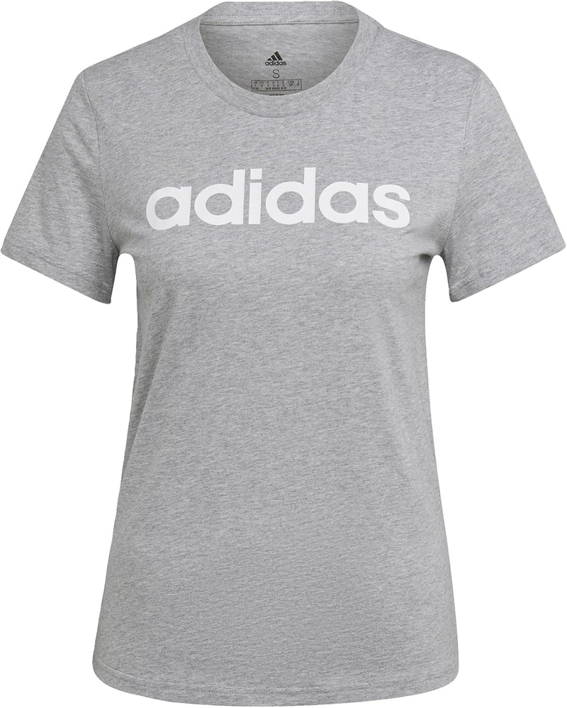 Womens Essentials Slim Logo T-Shirt T-Shirt - Grey