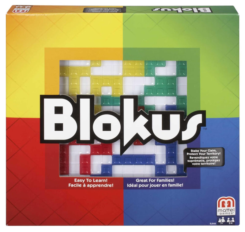 Mattel Games Blokus Original Strategy Board Game for 2-4 Players, Ages 7+