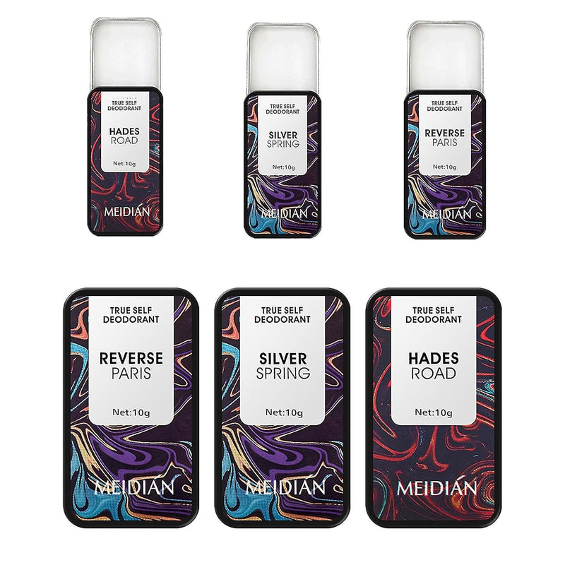 Fresh Solid Dio, Super Long Lasting with All Day Fragrance, Travel Friendly Unisex Perfume, 3 Piece Perfume Set