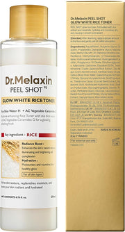 Peel Shot Glow Rice Toner 200ml hydrated Skin Cleansing Skin Korean Skin Care